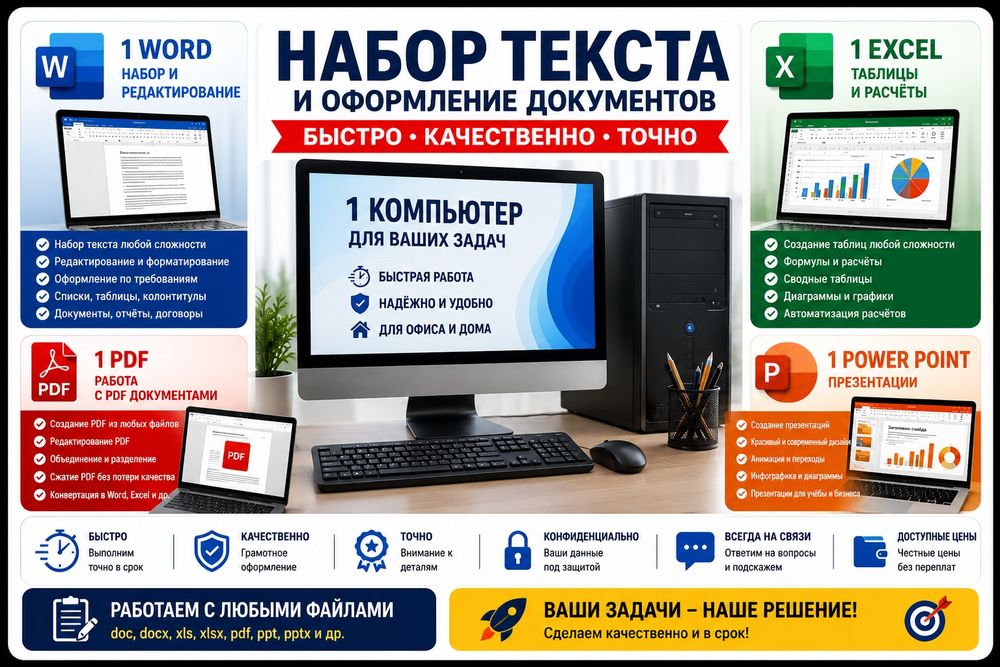 Набор текста моментально