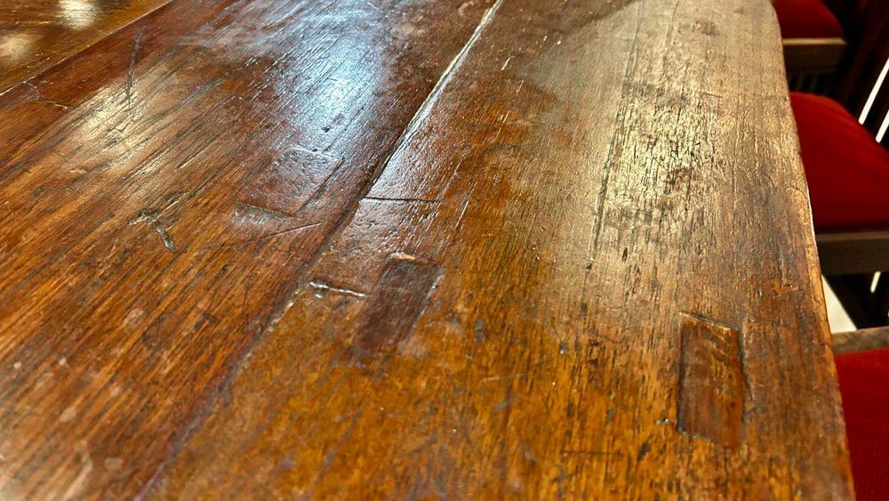 Маса + 6 стола Тик Холандия