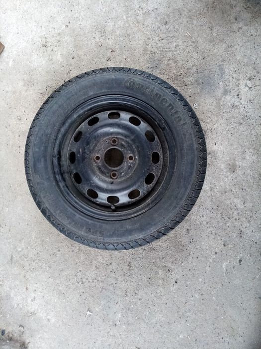 Vând Cauciuc+Janta Continental 195/60 R14  86V  CV90