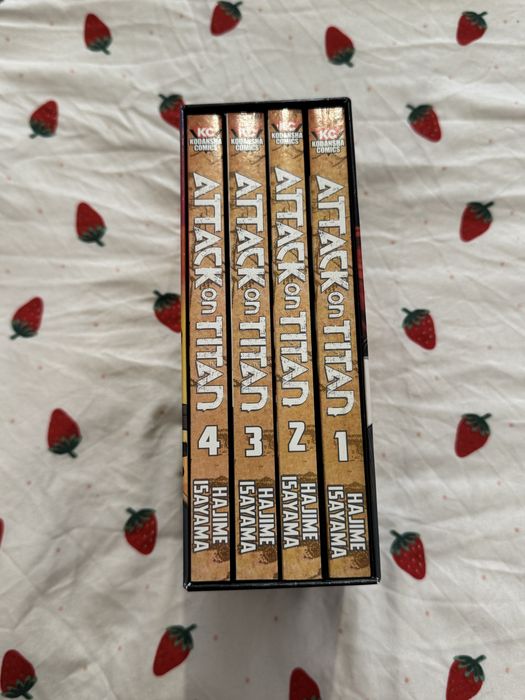 Manga Attack On Titan, Fullmetal alchemist, Nana