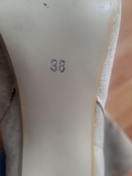 Cizme primavara-toamna, din piele, 38