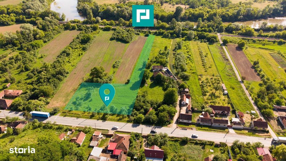 Teren intravilan 5.200 mp – Căpruţa, com. Bârzava