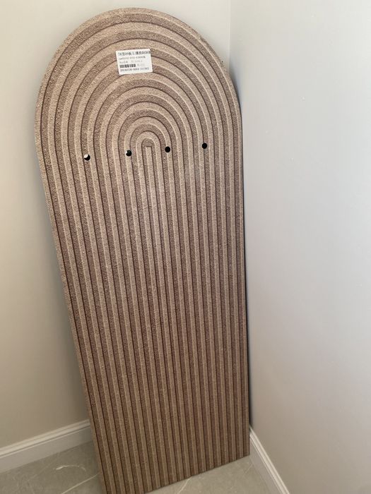 Декор настенный с зеркалом, вешалка