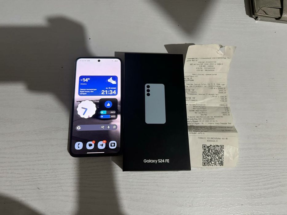 Samsung s24Fe 128/8gb