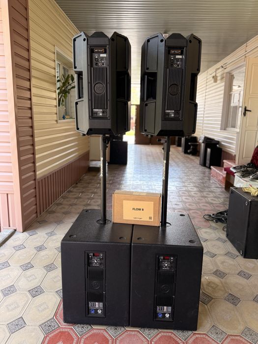 Продается колонки RCF 712mk4 rcf sub 905 микшер flow