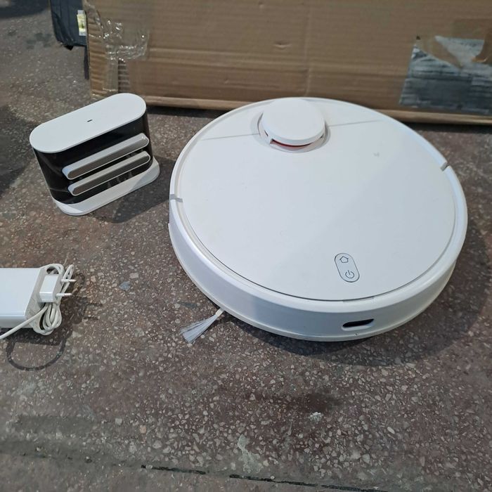 Robot de aspirare Xiaomi Mi Robot Vacuum S12, 3200 mAh, Wi-Fi, Alb