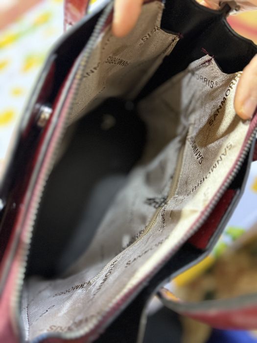 Сумка женская бардовый цвет новый