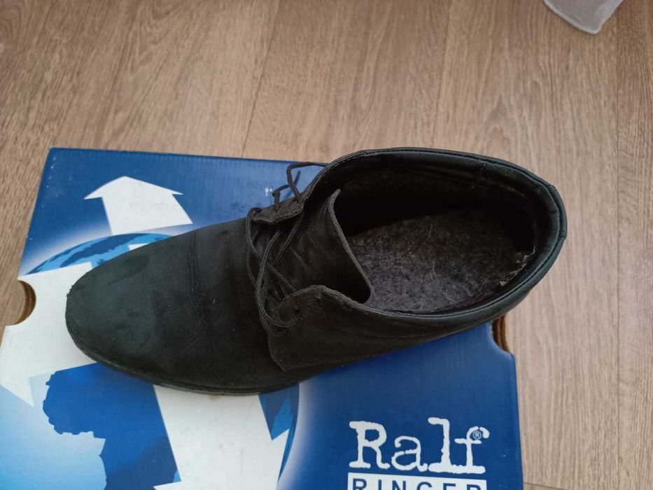 Мужские зимние полуботинки