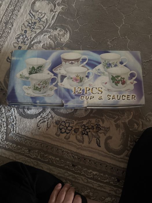 Чайный сервис 6 чашек