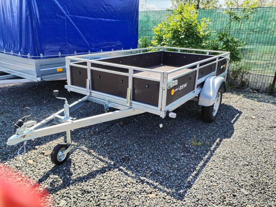 Vând remorci cu 2 axe sau 1 axa  750 kg