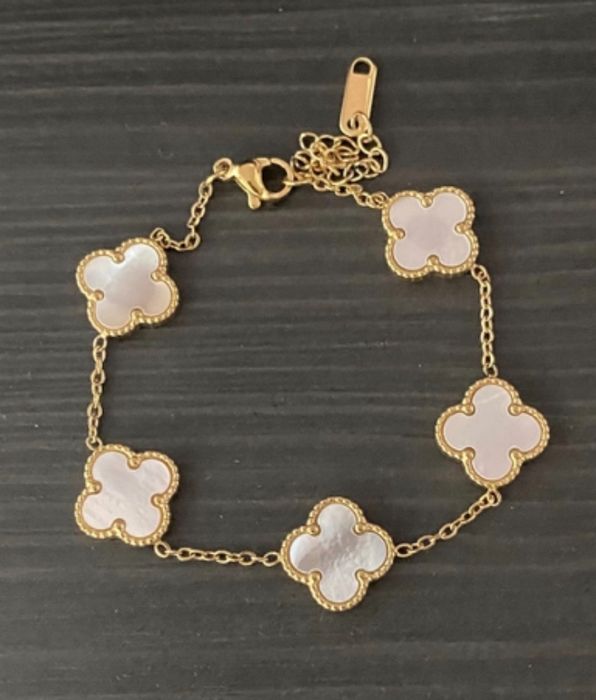 Колие гривна обеци Van cleef