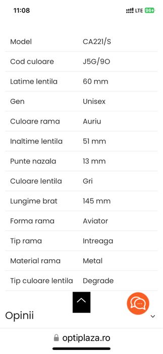 Ochelari de soare carerra aviator