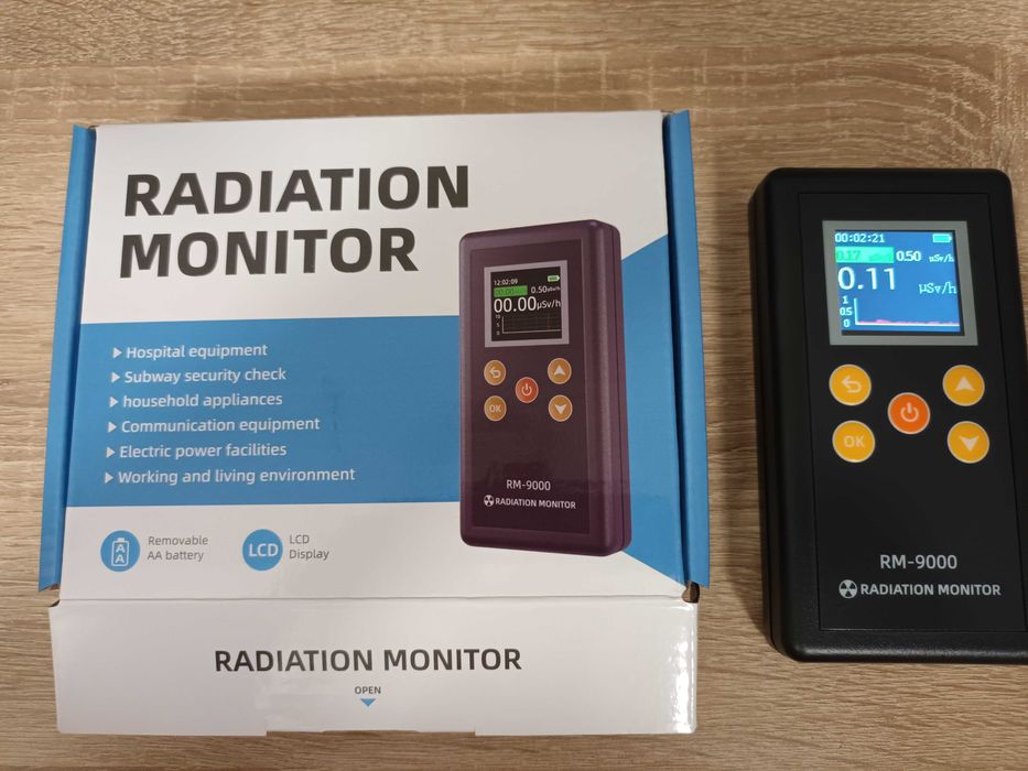 Гайгер мюлеров брояч, уред за измерване на ядрена радиация,дозиметър