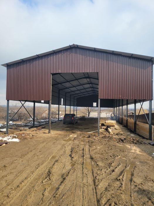 Vand  hala 12x30x4 cu tot cu tabla ca in poze