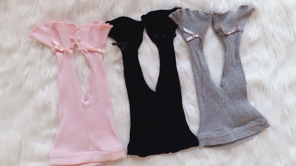 Lot colanti evazați fetița 62, 0-3 luni