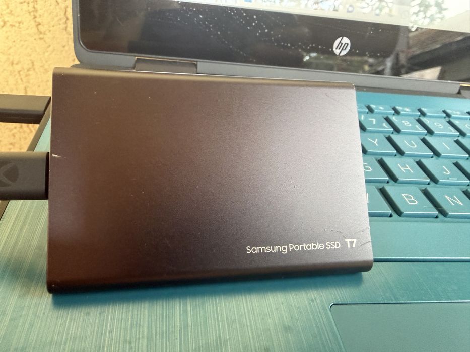 SSD Portabil Samsung  T7 USB 3.2 Gen.2 500GB