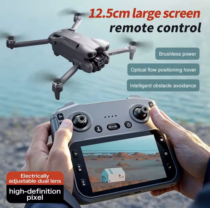 Drona noua 2 camere 8k, 5000 metri