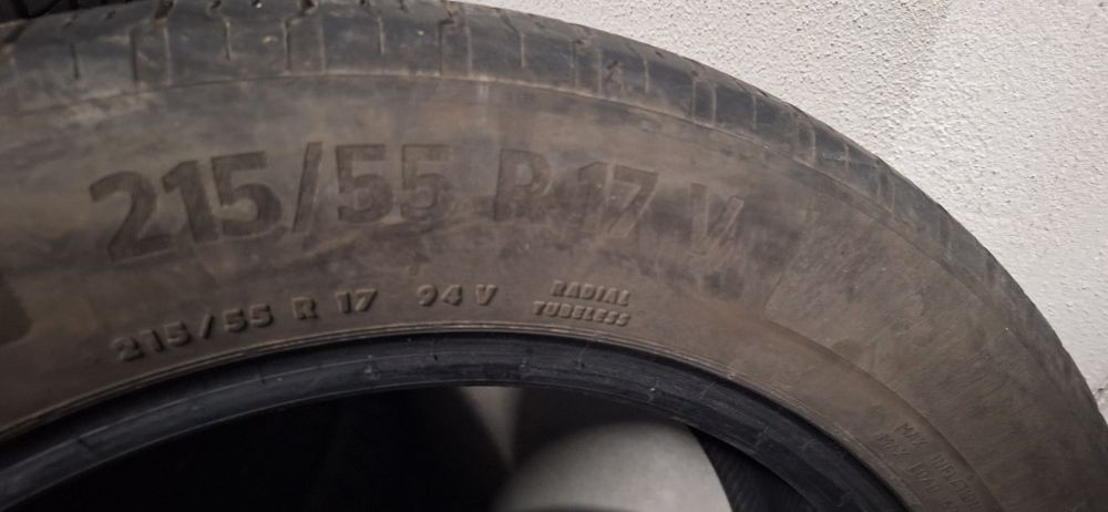 4 бр 215 55 17 Continental ecocontact 6