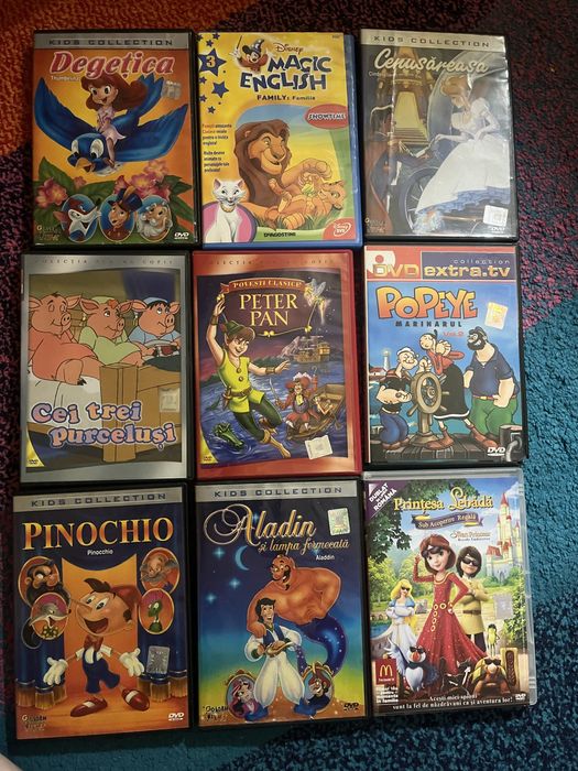 dvd uri pentru copii