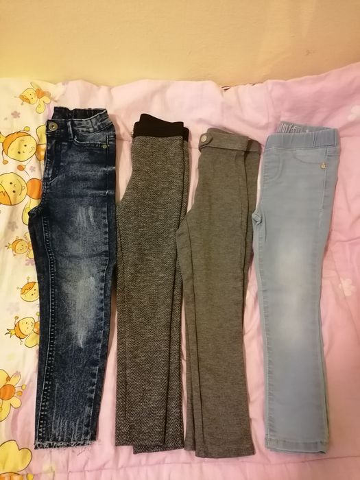 Lot pantaloni fetiță, 4-5 ani