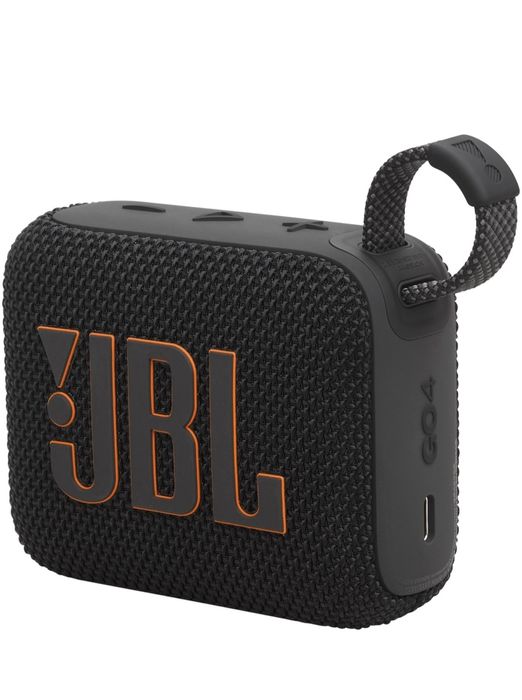 Преносима тонколона JBL Go 4, IP67, Bluetooth, Auracast, Черен