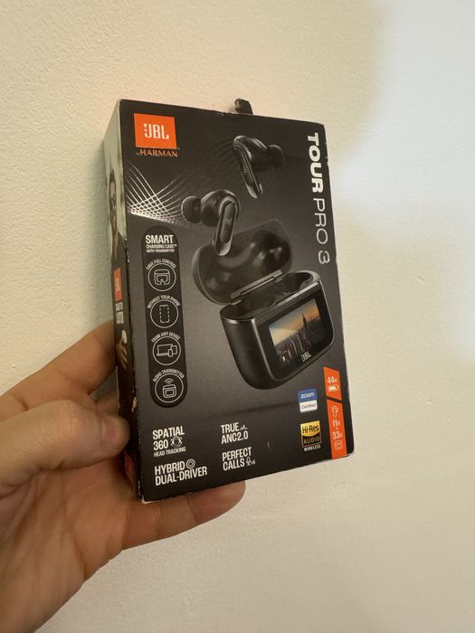 Casti JBL Harman Tour Pro 3 True Wireless Bluetooth Noise Cancelling