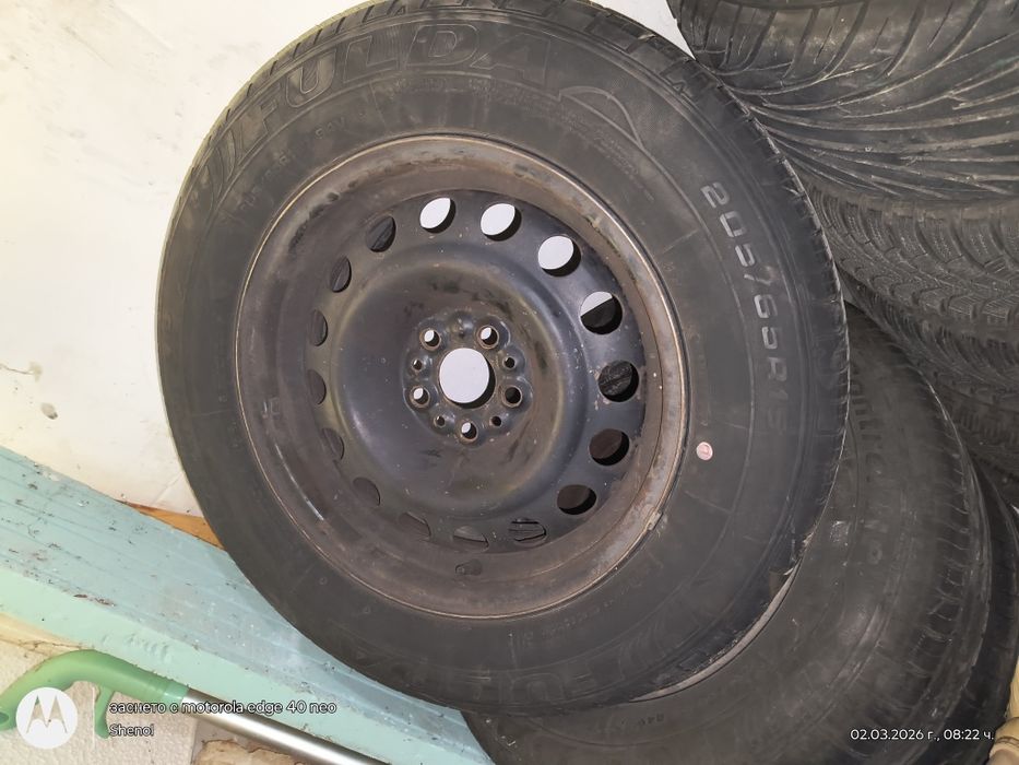 Джанти с гуми 5×98 195/65/15 .