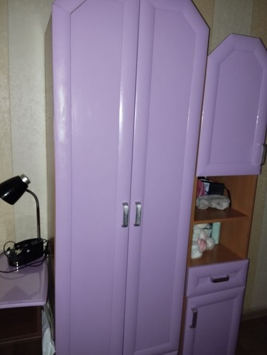 Продам подростковый стенку вместе с письменным столом .