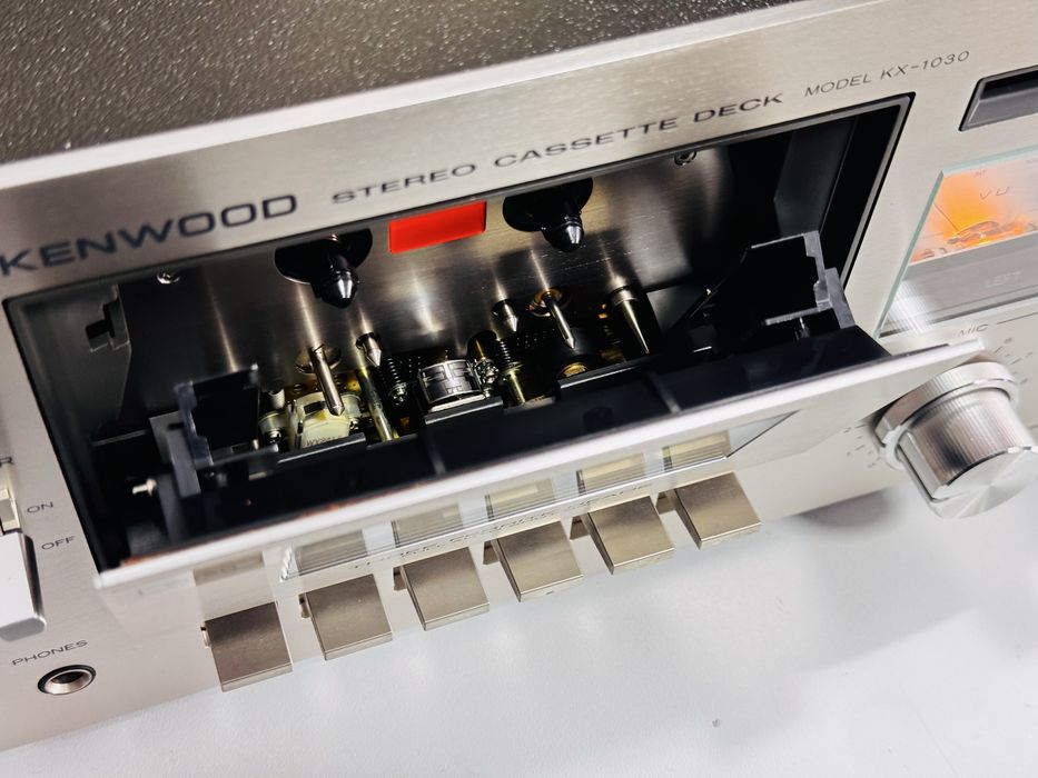 Deck de colecție KENWOOD KX-1030,3 Ferrite HEADS,sunet calitativ,Japan