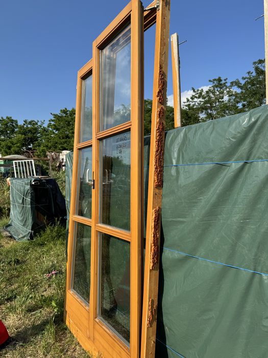 USA TERASA LEMN termopan balcon H 230 x L 124 Germania 4 buc Garantie