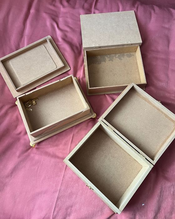 Заготовки для шкатулок