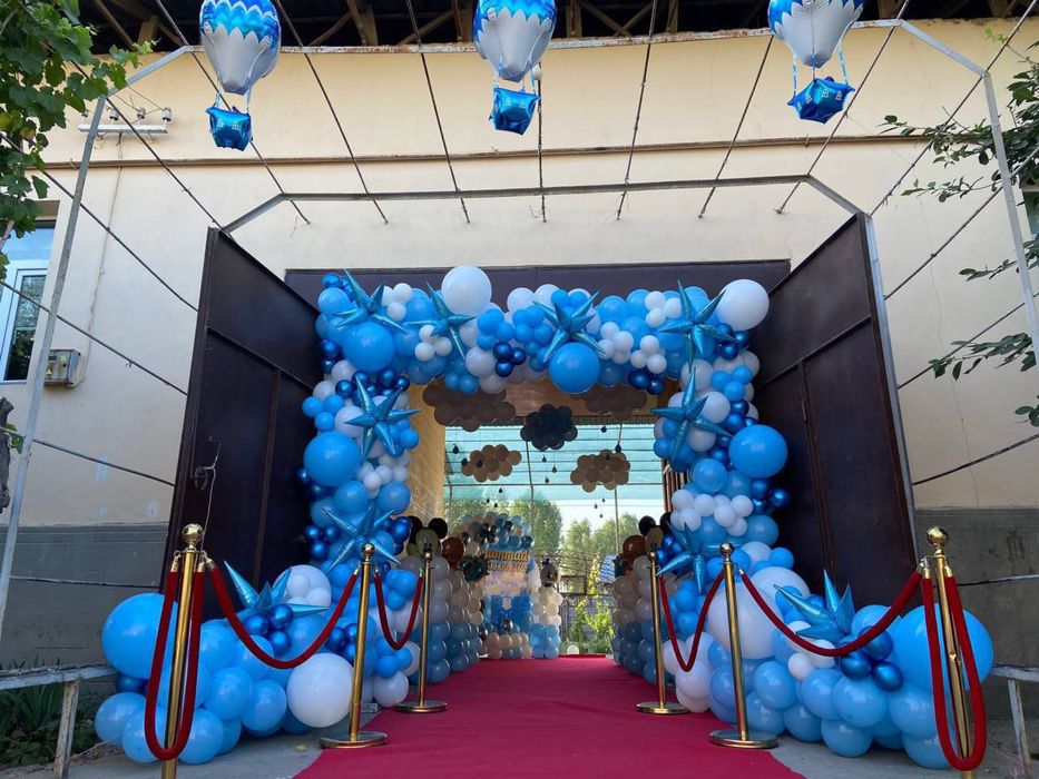 Tugʻilgan kuningiz raddom afarmileniya sharli bezaklar