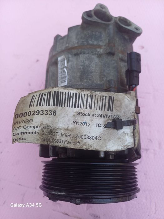 Compresor climă opel vivaro opel movano renault trafic master 2,0 diesel cod 8200 454 172--E  500 lei