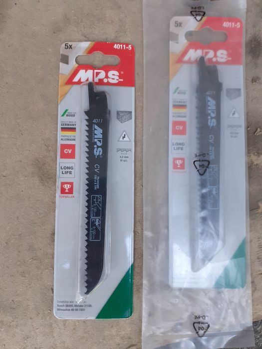 Panza Fierastrau Tip Sabie MPS 401-5 Set 5 Bucati Germania