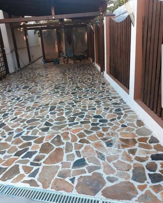 Piatra cubica naturala, pasi japonezi, bolovani etc