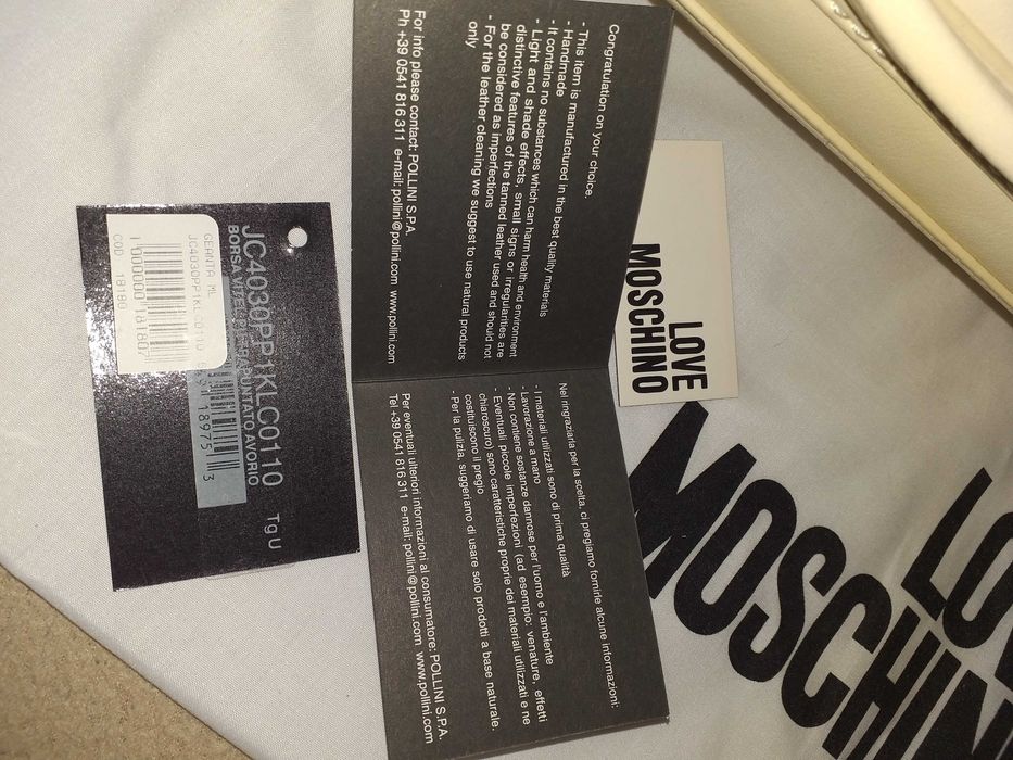 Geanta LOVE MOSCHINO/bej(avorio)