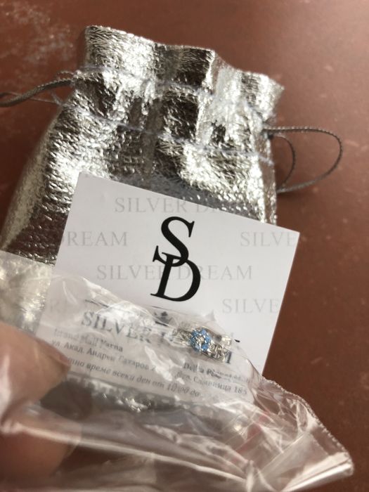 Детски сребърни обеци