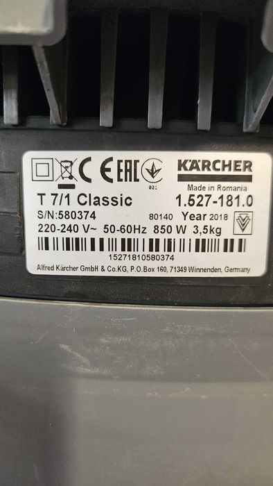 Se vand aspiratoare/motoare stricate Karcher/Rowenta