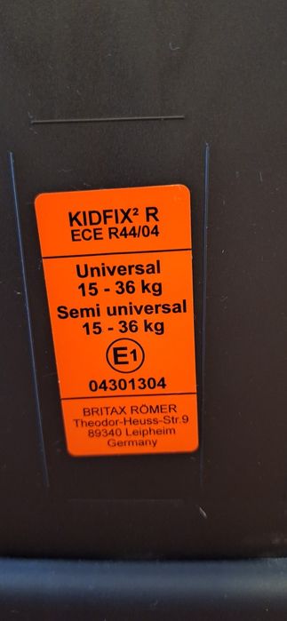 Scaun copii masina britax romer kidfix