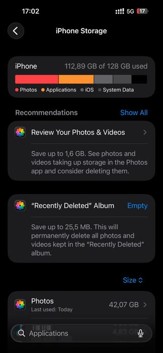 Iphone 14 Pro Max 128 гб Черный