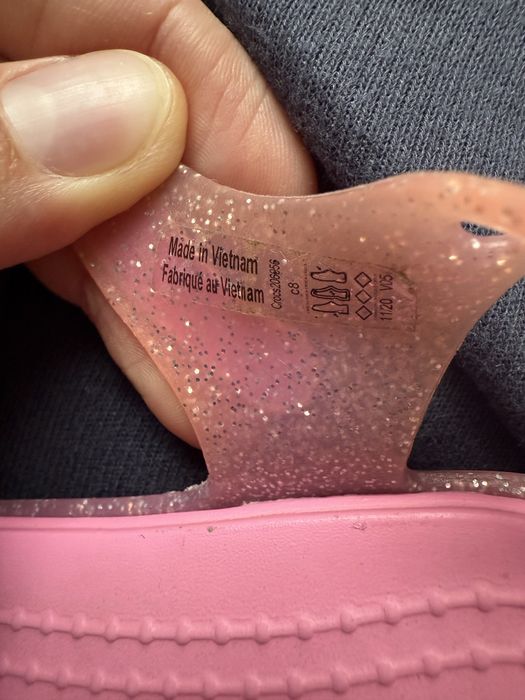 Sandale Crocs de fetite marime 24-25