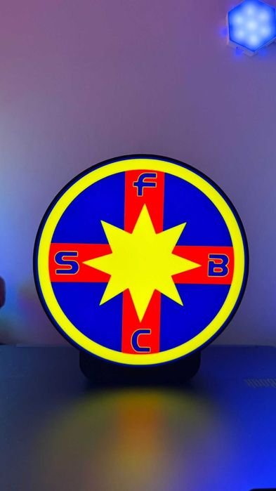 Lampa LED Steaua Bucuresti ( FCSB )