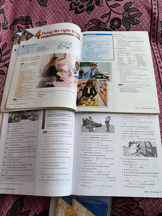 Английские учебники