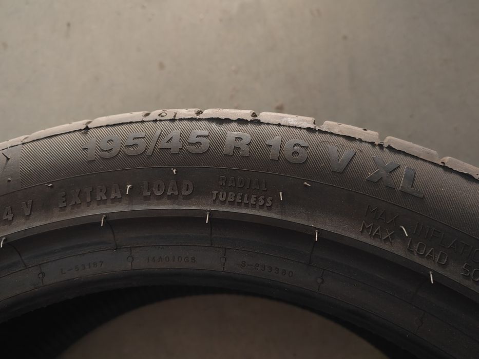 Anvelopă vară Continental ContiEcoContact5 195/45 R16 84V XL