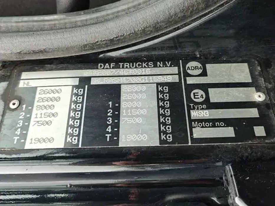 Рефрижераторный грузовик DAF CF 280 FAN 6x2/4