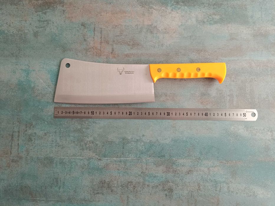 Satar Măcelărie Profesional pentru Oase Din Oțel Inox 1160grame/44cm