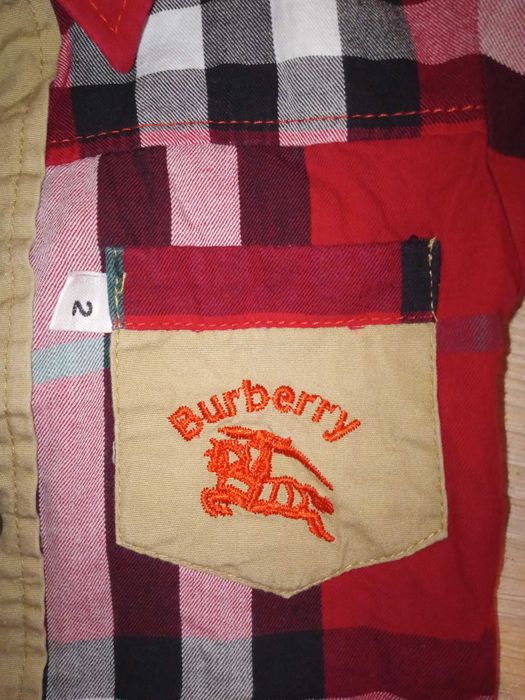 Детска риза  с къс ръкав .