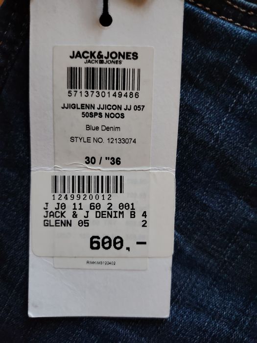 Оригинални дънки Jack & Jones