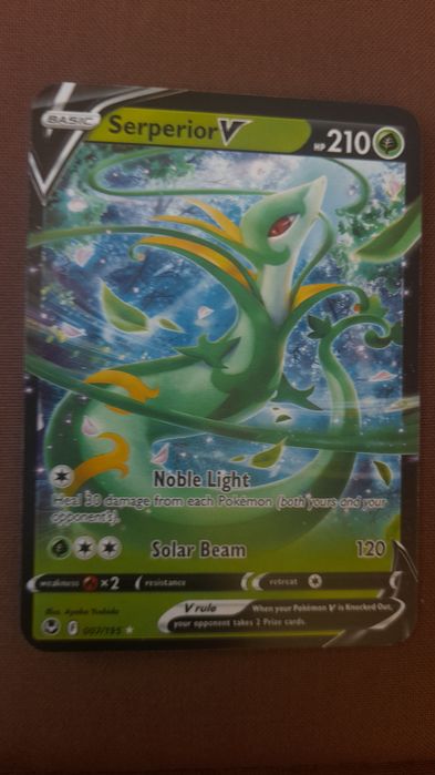 Pokemon karti- Serperior V