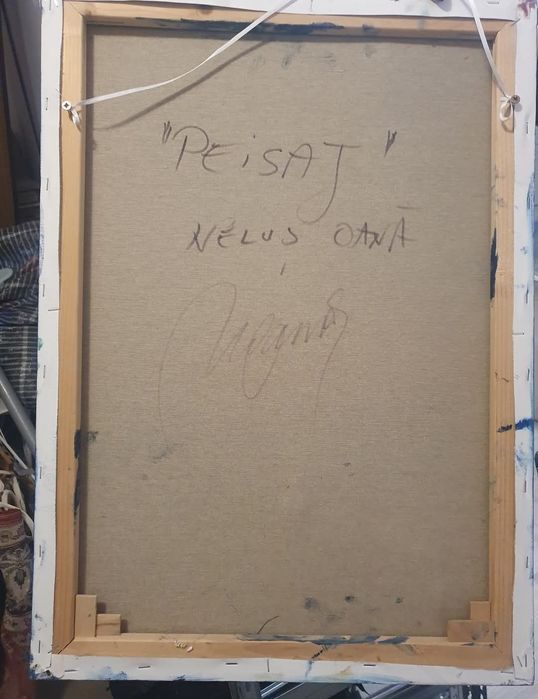 Pictura originala Nelus Oana 2016, Peisaj, ulei pe canvas, 70x50 cm